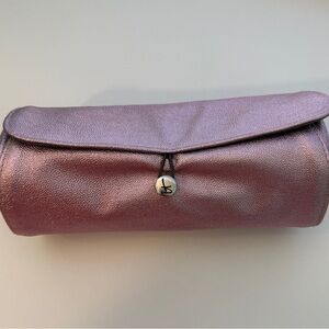 It Sparkly Pink Roll Make-up and Brush Bag